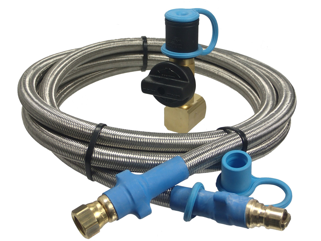 DOZYANT 2 Natural Gas Hose With Quick Connect Fittings  Model FG 